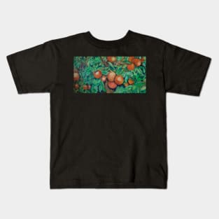 THE ORANGE BUSH AT ROSSER PARK Kids T-Shirt